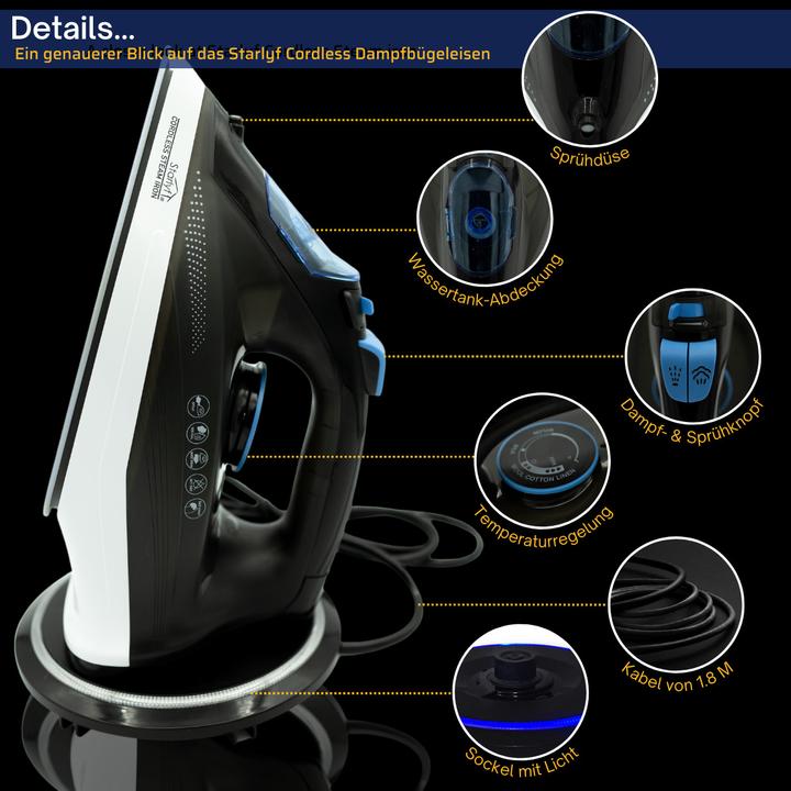 Produktbild Starlyf Cordless Steam Iron (2400 W)