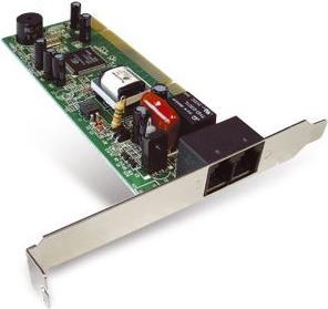 Hamlet Modem fax V.92 Bus PCI 32Bit réception jusqu'à 115.2kpbs