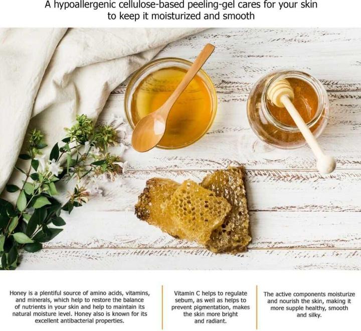 Produktbild JKosmec All Bright Honey and Vitamin C Peeling Gel (180 ml)