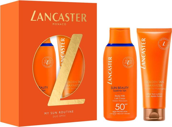 Produktbild Lancaster My Sun Routine Duo SPF 50 Gift Set (Sonnenmilch, SPF 50, 175 ml)