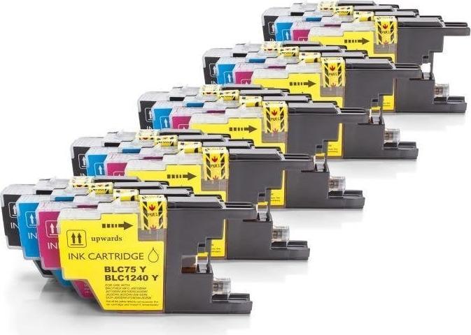 Immagine prodotto Hermex Cartuccia d'inchiostro alternativa alla Brother LC-1240 CMYK XL (M, FC, C, Y)