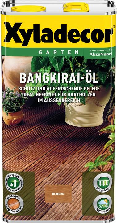 Immagine prodotto Xyladecor Olio di Bangkirai 5 litri (Bangkirai, 5 l)