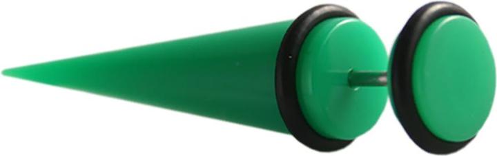 Immagine prodotto Star Piercing Falso espansore verde (senza ottone, Acrilico)