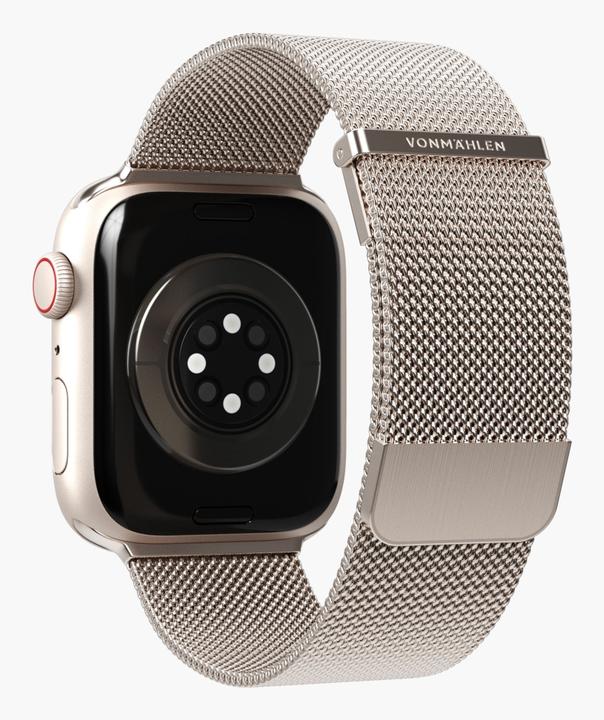 Immagine prodotto Vonmählen Milanesearmband 2 für Apple Watch 40/41/42 mm Champagne (Acciaio inossidabile)