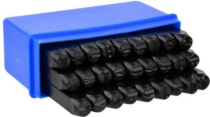 Actual product image GEKO Letter punch 8 mm, 27 pcs.