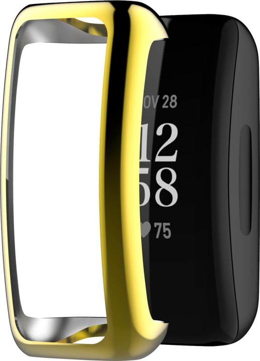 Cover-Discount Fitbit Inspire 3 - Gummi Schutz Case gold