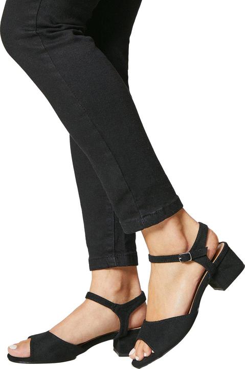 Actual product image Good For The Sole Womens/Ladies Edith Low Block Heel Sandals (40)