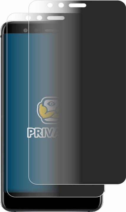 Productafbeelding BROTECT Anti-spionnetje privacyfolie Beschermfolie tegen blauw licht (2 Stuk, Huawei P10 Lite)