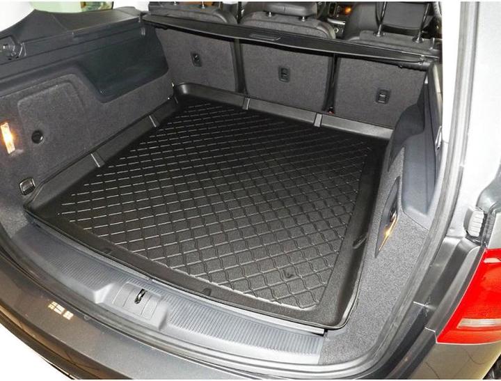 Produktbild ProPlus Kofferraumwanne für VW Sharan / Seat Alhambra ab 2010 bis heute (7-Sitzer / 3. Reihe umgelegt)
