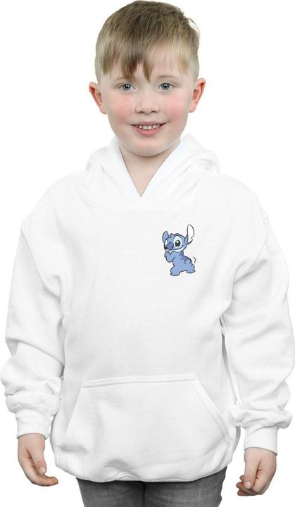 Produktbild Disney Lilo And Stitch Stitch Backside Breast Print Kapuzenpullover Jungen (152, 158)