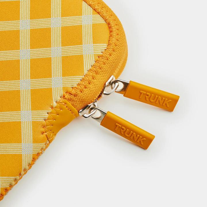 Image du produit Trunk Housse pour MacBook Pro & Air 13", tartan jaune curry (13", Apple)
