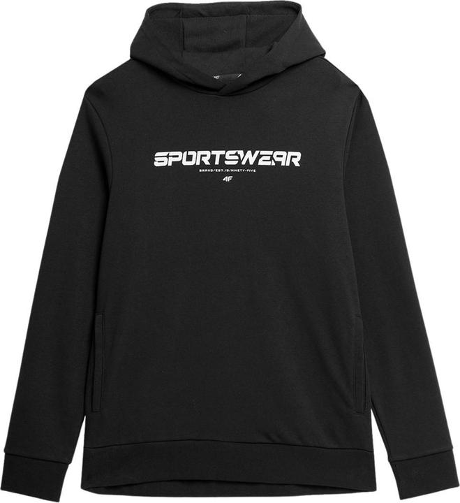 Actual product image 4F Men's Sweaters M266 Deep Black 4FSS23TSWSM266 20S (S) (S)