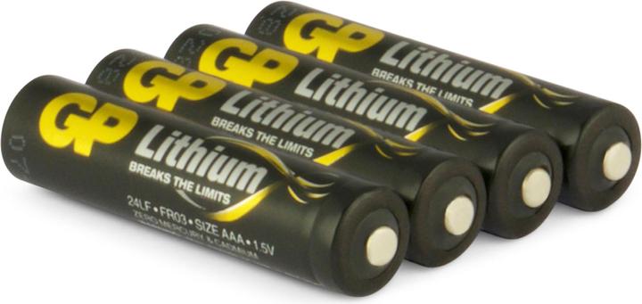 Actual product image GP Batteries Excellent Lithium Micro (4 pcs., AAA)
