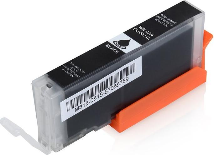 Actual product image Hermex Compatible Canon Pixma TS9150 Replacement Cartridge Bright black (FC)