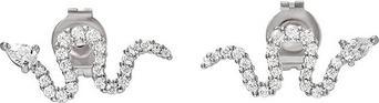 Actual product image Emporio Armani Sentimental stud earrings (925 silver)