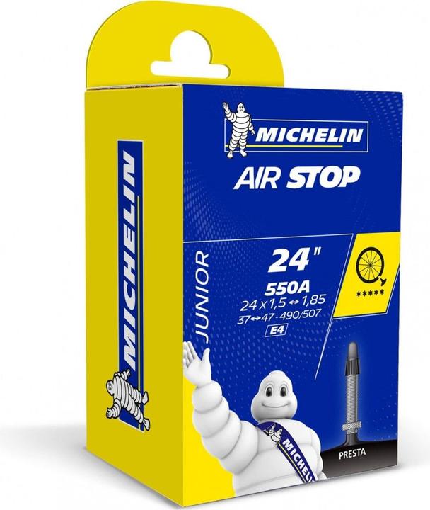 Produktbild Michelin AIRSTOP Butyl 24x1.50/1.90 Presta 29mm (Presta (SV), 29", 48.26 mm)