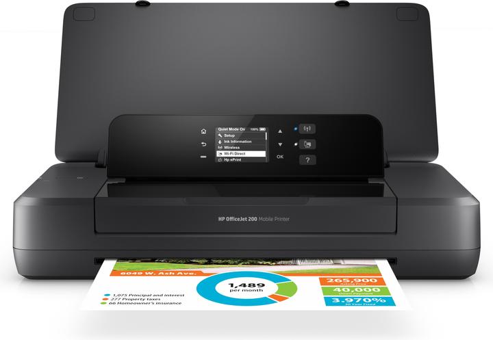 HP OfficeJet 200 Mobile (Encre, Couleur)