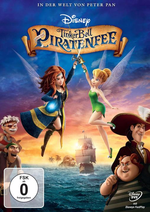 Produktbild TinkerBell und die Piratenfee (DVD, 2014, Deutsch, Englisch, Italienisch, Türkisch)