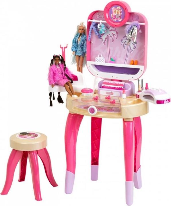 Image du produit Theo Klein 5721 Barbie - Studio de beauté "Happy vibes (46 x 46.5 x 54 cm)