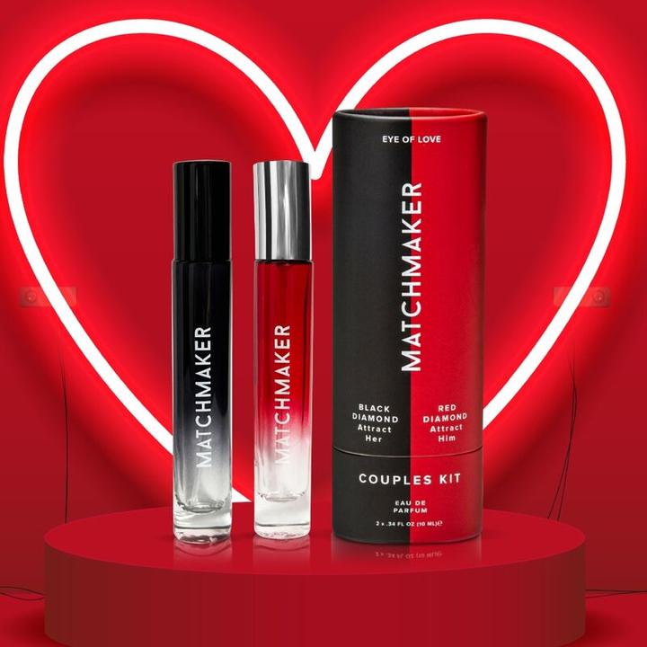 Image du produit Eye of Love EOL Matchmaker Parfum à Phéromones Kit Couple 2pc - 10 ml (Eau de cologne, 10 ml)