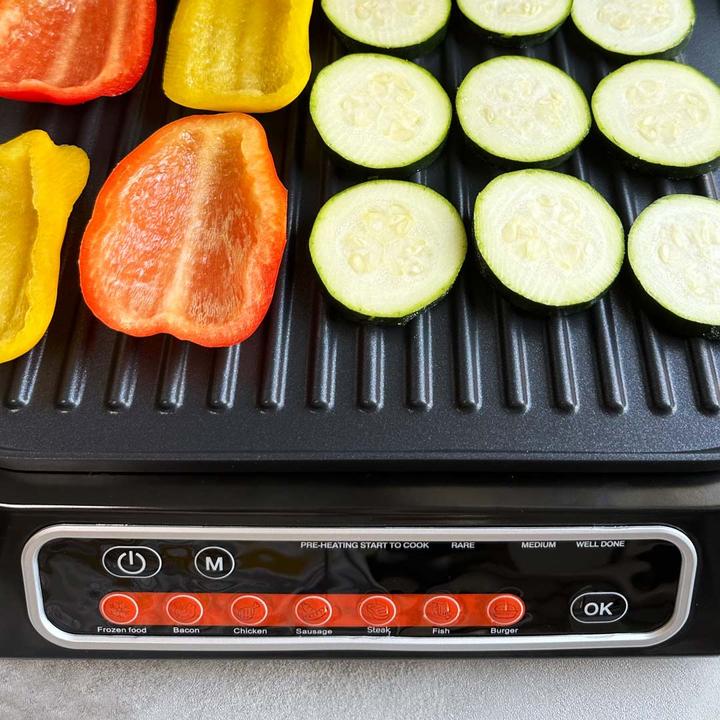 Produktbild Livington GourmetGrill - Kontaktgrill mit Garsensor