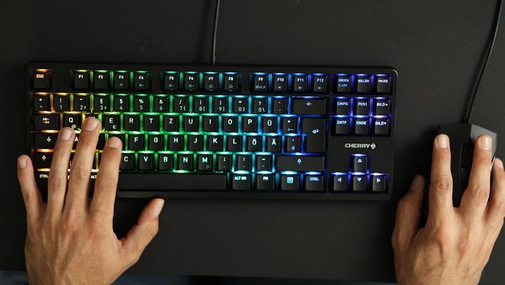 Actual product image CHERRY G80-3000N RGB TKL (DE, Cable)