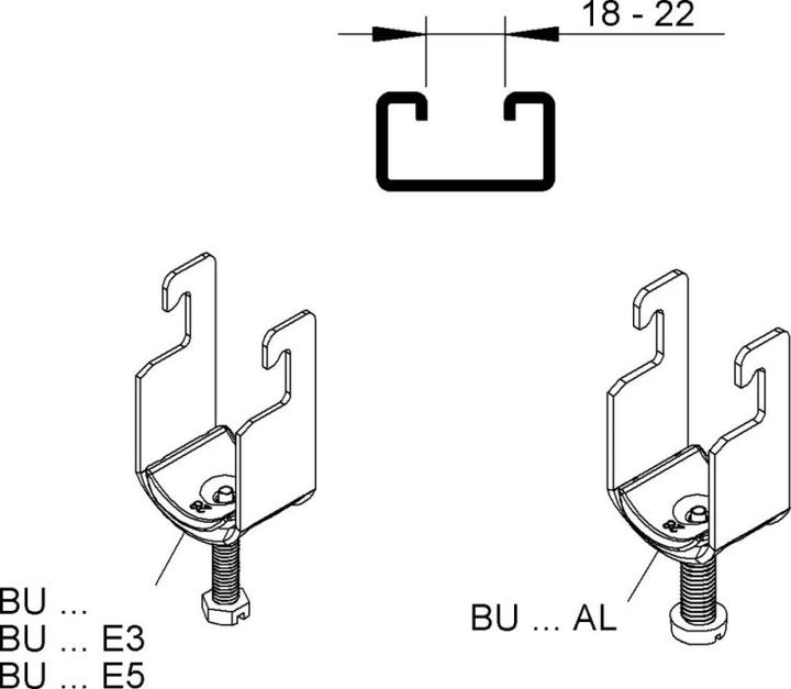 Produktbild Niedax Bügelschelle
