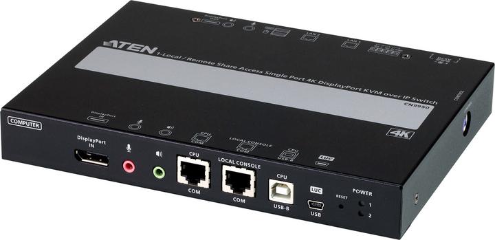 Actual product image Aten KVM over IP switch