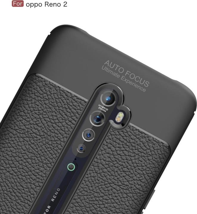 Produktbild Screenguard Oppo Reno2 Hülle Leather Design TPU Cover (Oppo Reno 2)