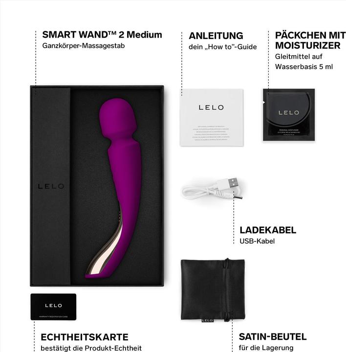Actual product image LELO Smart Wand 2 Medium