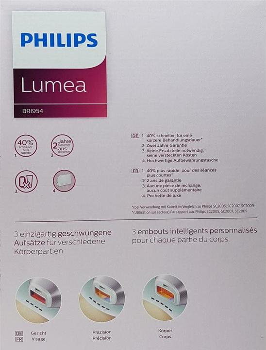 Actual product image Philips Lumea Prestige