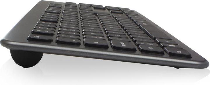 Actual product image Wireless Keyboard and Mouse set, USB-C/USB-A combi receiver (Qwerty/US layout) (Eng. Int., Cable)