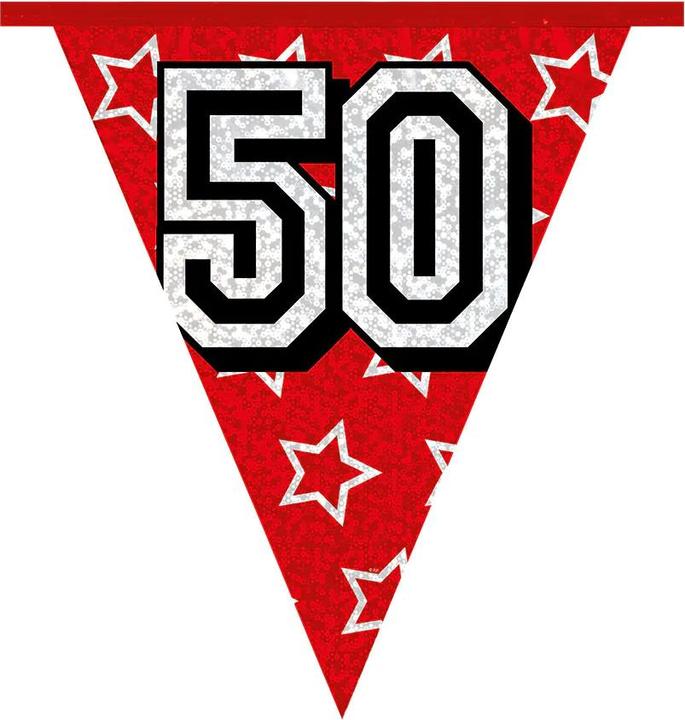 Immagine prodotto Boland Catena di gagliardetti del 50° compleanno