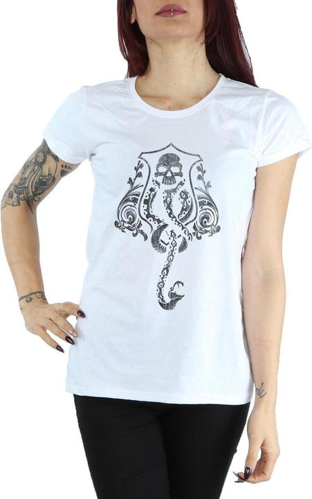 Actual product image Womens/Ladies Dark Mark Cotton Logo T-Shirt (S)