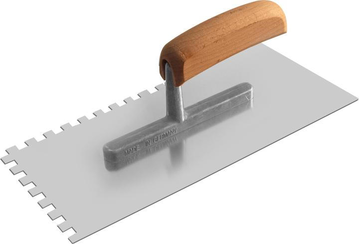 Actual product image Tectool TROWEL E6, STAINLESS, WOOD, 280X130X0.7MM