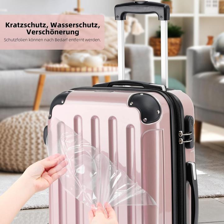 Produktbild Beibye 3-tlg. Hartschalenkoffer-Set (Handgepäck (bis 50l), M (50 - 90l), L (90 - 115l))