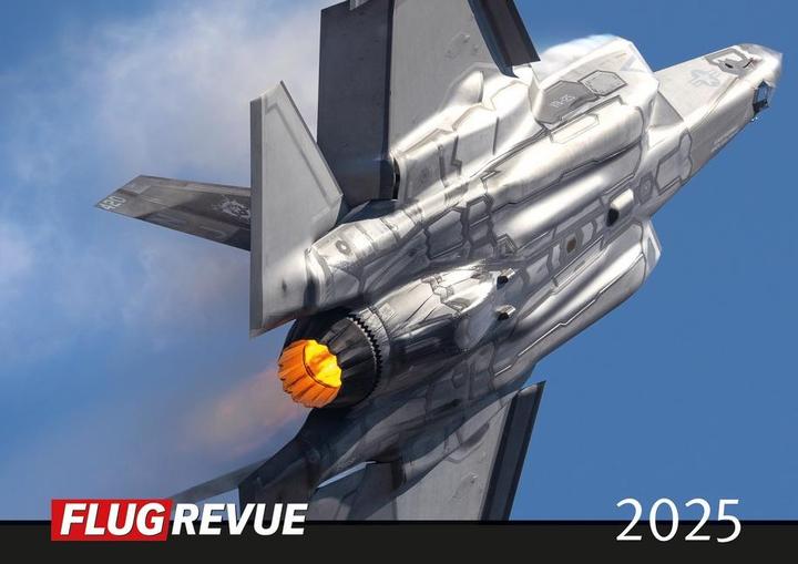Actual product image FLUG REVUE Calendar 2025 (German)