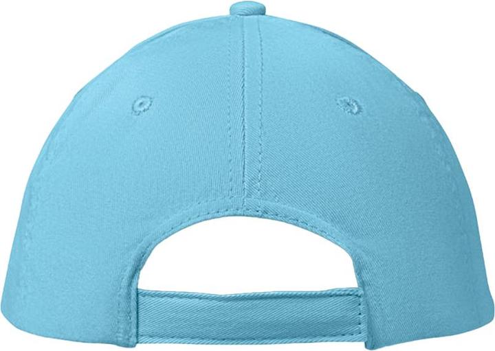 Actual product image MidOcean Basie 6 Panel Baseball Cap (One size)