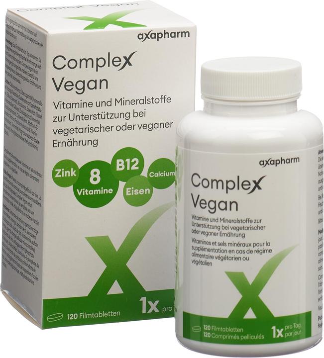Produktbild Complex Vegan Filmtabletten (120 Stück, Tabletten, 222 g)
