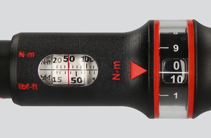 Produktbild KS Tools ERGOTORQUE®precision Einsteck-Drehmomentschlüssel, 14x18 mm, 20-100 Nm (20 Nm, 100 Nm)