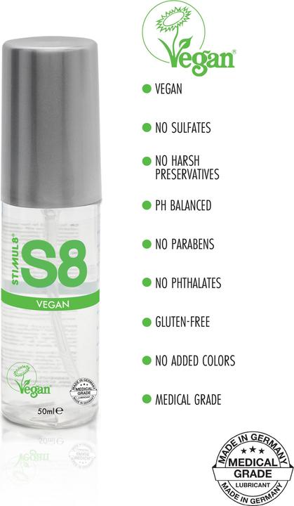 Image du produit Stimul8 S8 WB Vegan Lube 50ml (50 ml)