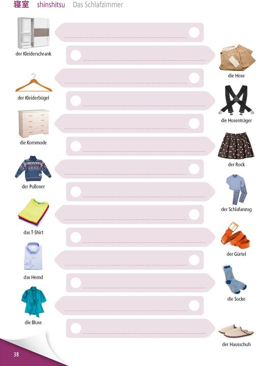 Actual product image 444 Japanese vocabulary stickers (German, Japanese, PONS, 2021)