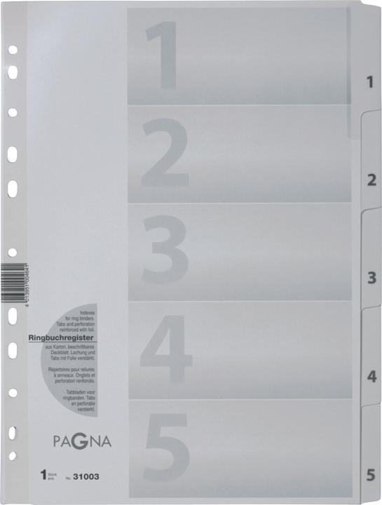 Actual product image Pagna Register cardboard