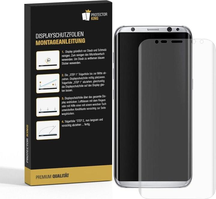 Produktbild Protectorking 2x Panzerfolie Anti-Shock HD Klar (2 Stück, Samsung Galaxy S9+)