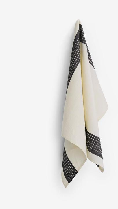 Produktbild HAY - Linear Tea Towel W52 x L80 (Cream) (52 x 80 cm)
