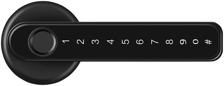 Actual product image VisorTech Sicherheits-Türbeschlag (Fingerprint, Smartphone, Electronic numerical code)