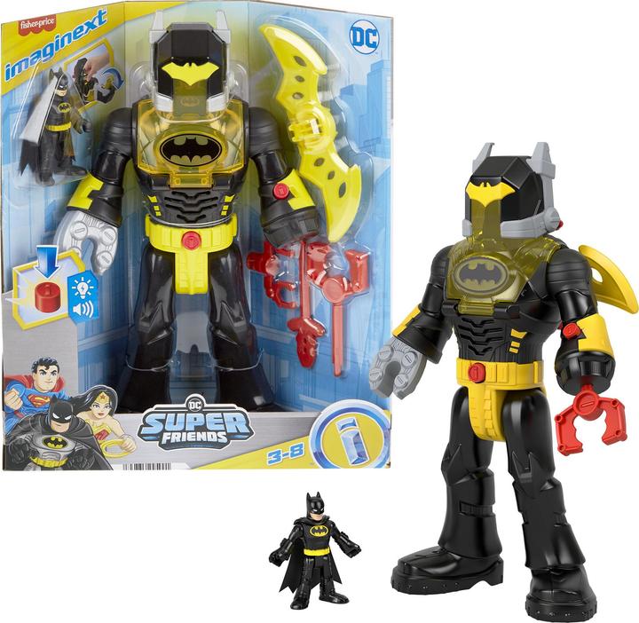 Actual product image Fisher-Price Imaginext DC Super Friends Batman Insider & Exo Suit