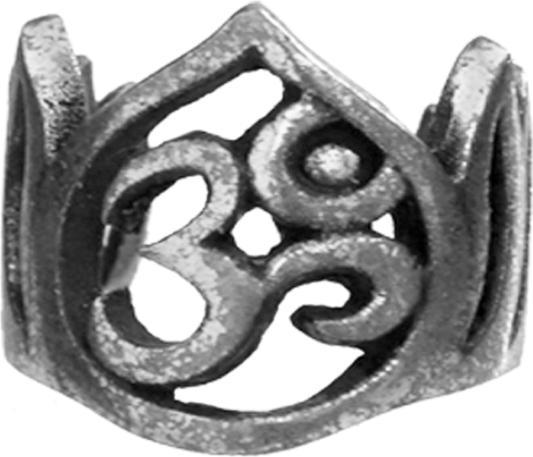 Actual product image Star Piercing Ear Cuff silber Krone Om (Brass)