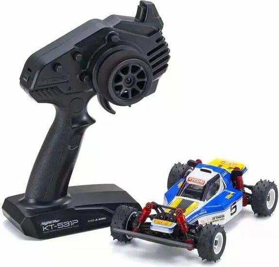 Kyosho Buggy Mini-Z Optima 4WD Blau, ARTR, 1:27 (RTR Ready-to-Run)