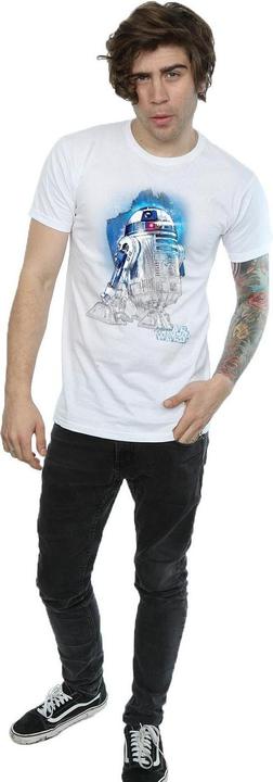 Actual product image Star Wars Mens R2-D2 Brushed Cotton T-Shirt (XL)
